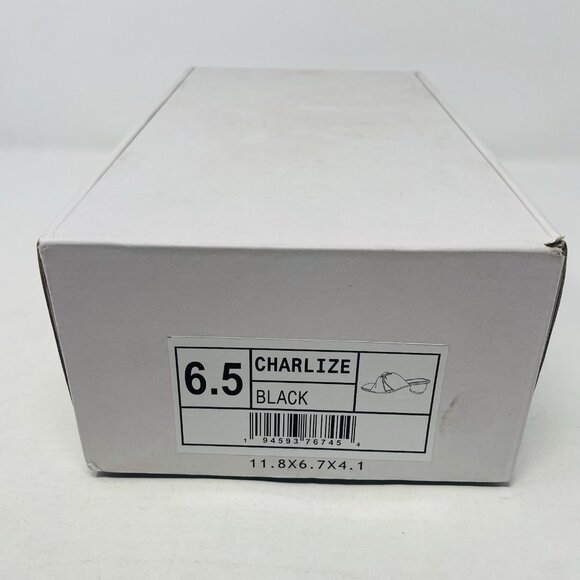 Journee Signature Collection Womens 6.5 Charlize Twisted Slip On Dress Sandals - Picture 8 of 9